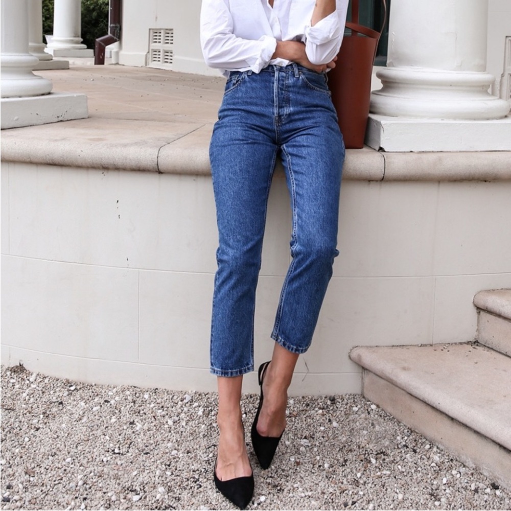 EVERLANE // The Cheeky Crop Jeans Size 25 EUC 626